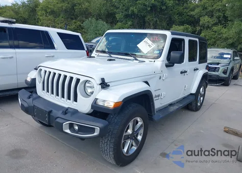 2019 Jeep Wrangler Unlimited Sahara 4X4 z USA, uszkodzony, nr VIN 1C4HJXEN5KW682340
